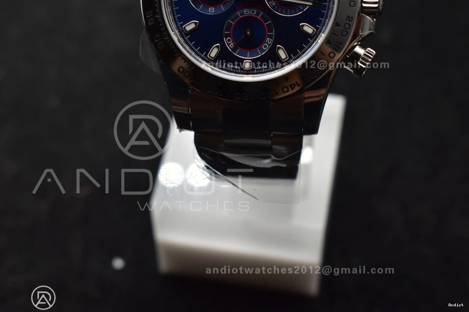 Daytona Blue and 116509 904L SA4130 Best BTF Case 1:1 Dial Bracelet SS Edition 0120
